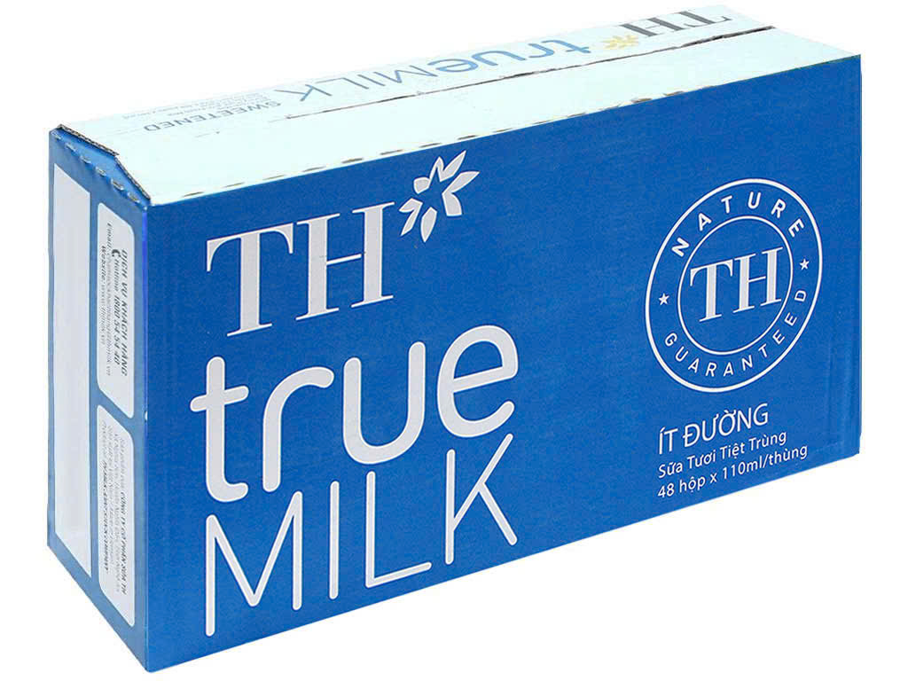 sữa TH 110 ml ít đường