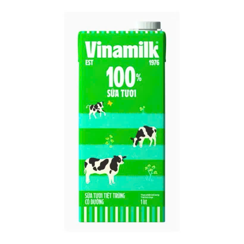 sữa vinamik 100 % 1lit có đường